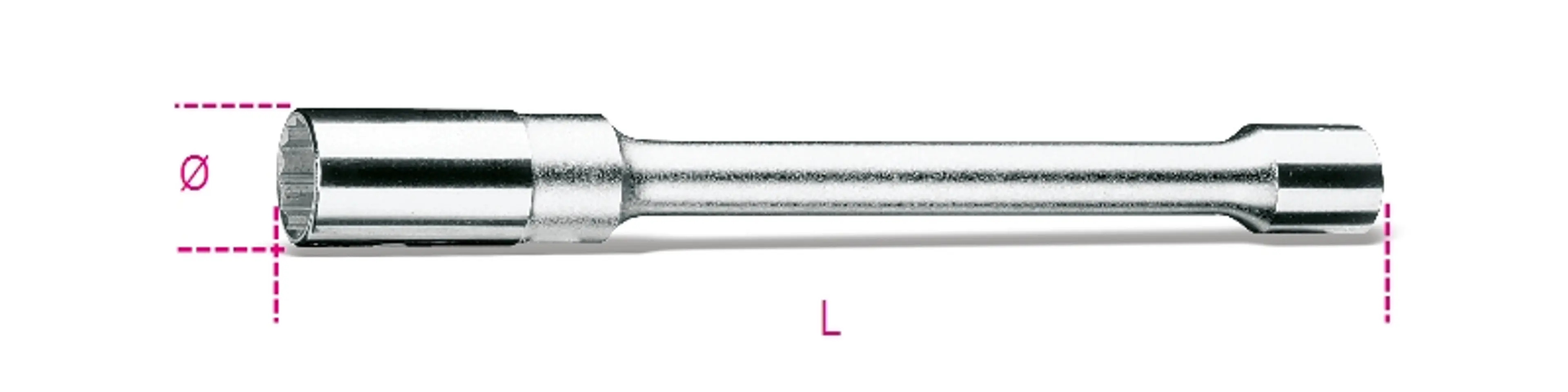 956L 17,8-LL CUADRADO 1/2"LARGO X B