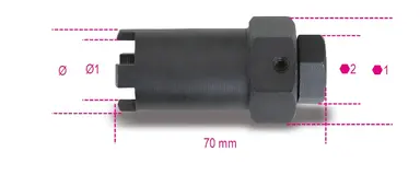 960F-LLAVE P. VIROLAS PORTAINYECTOR