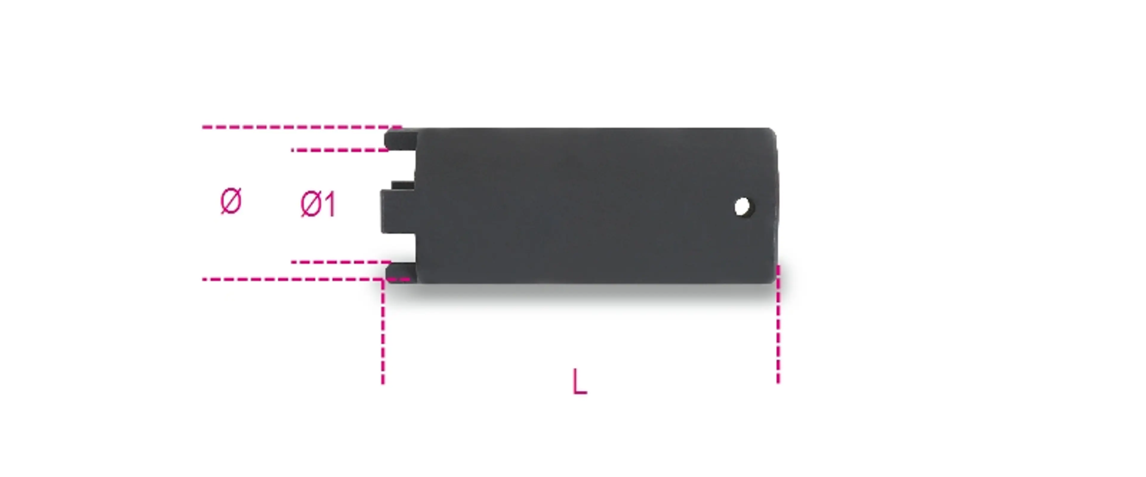 960M-LL VASO P. VIROLAS PORTAINYECT