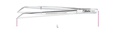 993 145-PINZAS C/GUÍA PUNTA FINA CU