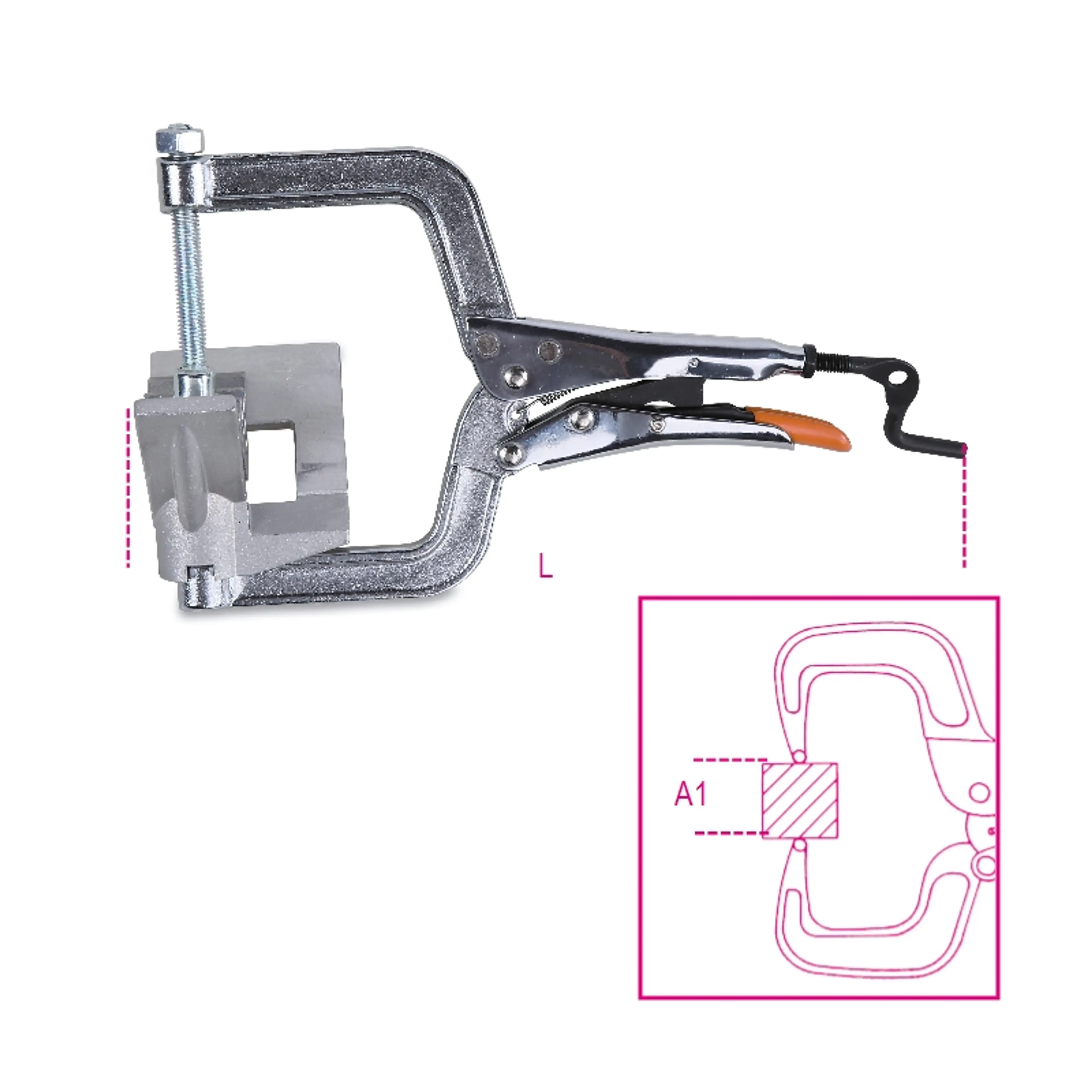 1066-MORDAZA DE PRESIÓN BLOQUEO A 9
