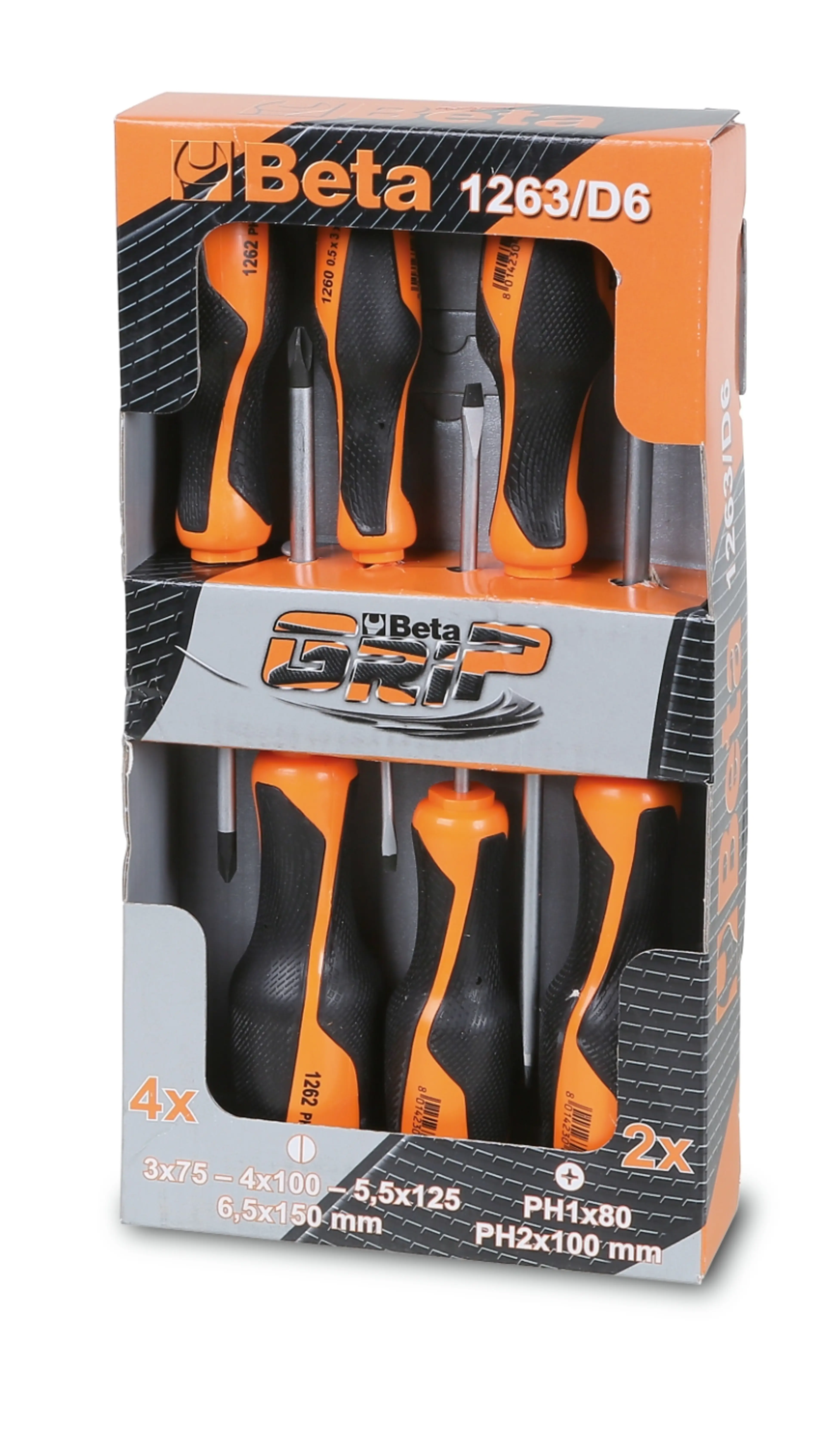 1263/D6-JUEGO 6 DESTORNILLADORES LP