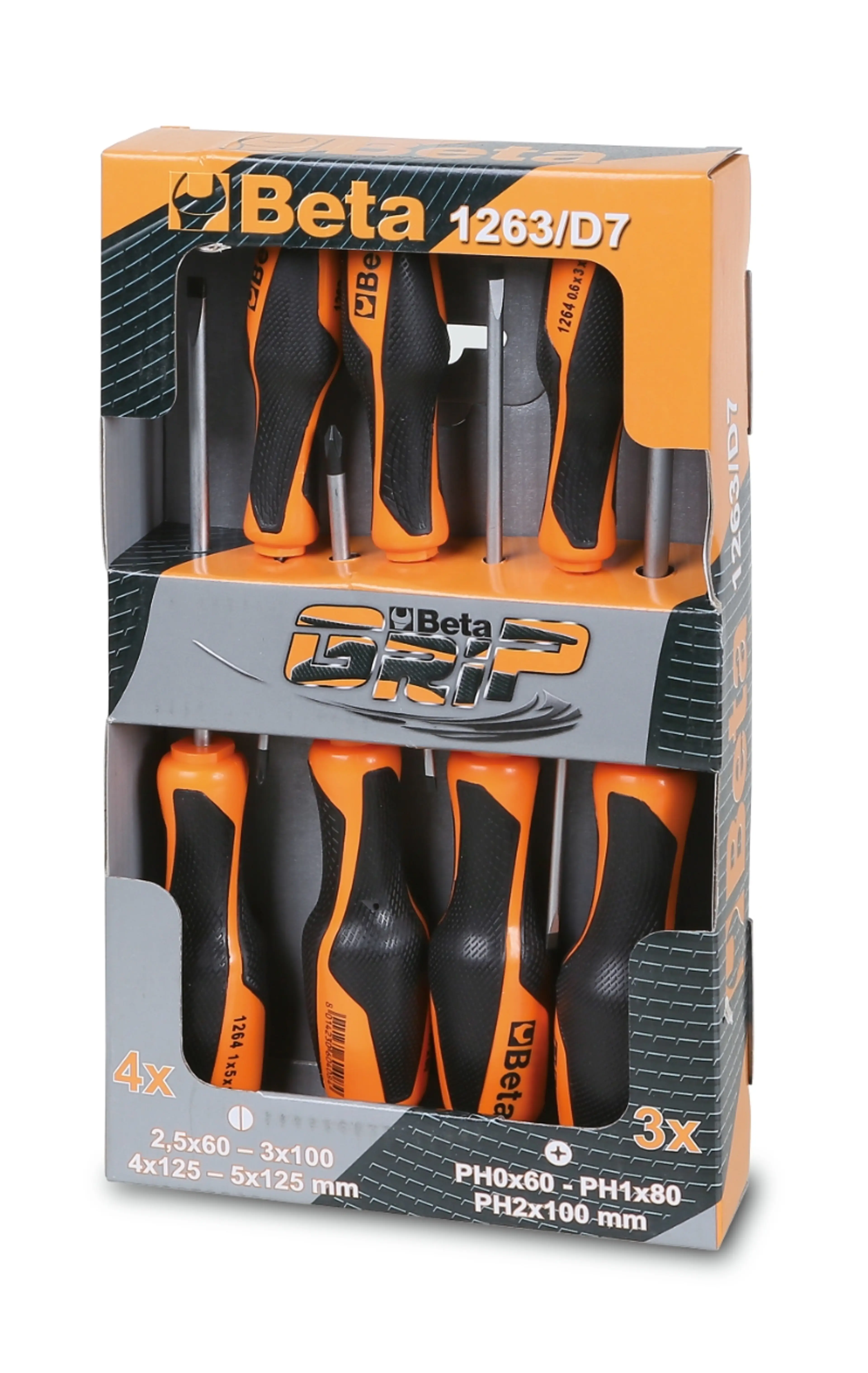 1263/D7-JUEGO 7 DESTORNILLADORES PH