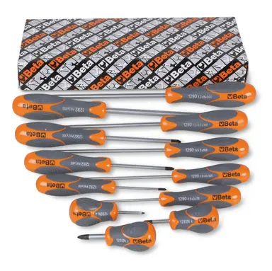 1293/S12-JUEGO DE 12 DESTORNILLADOR