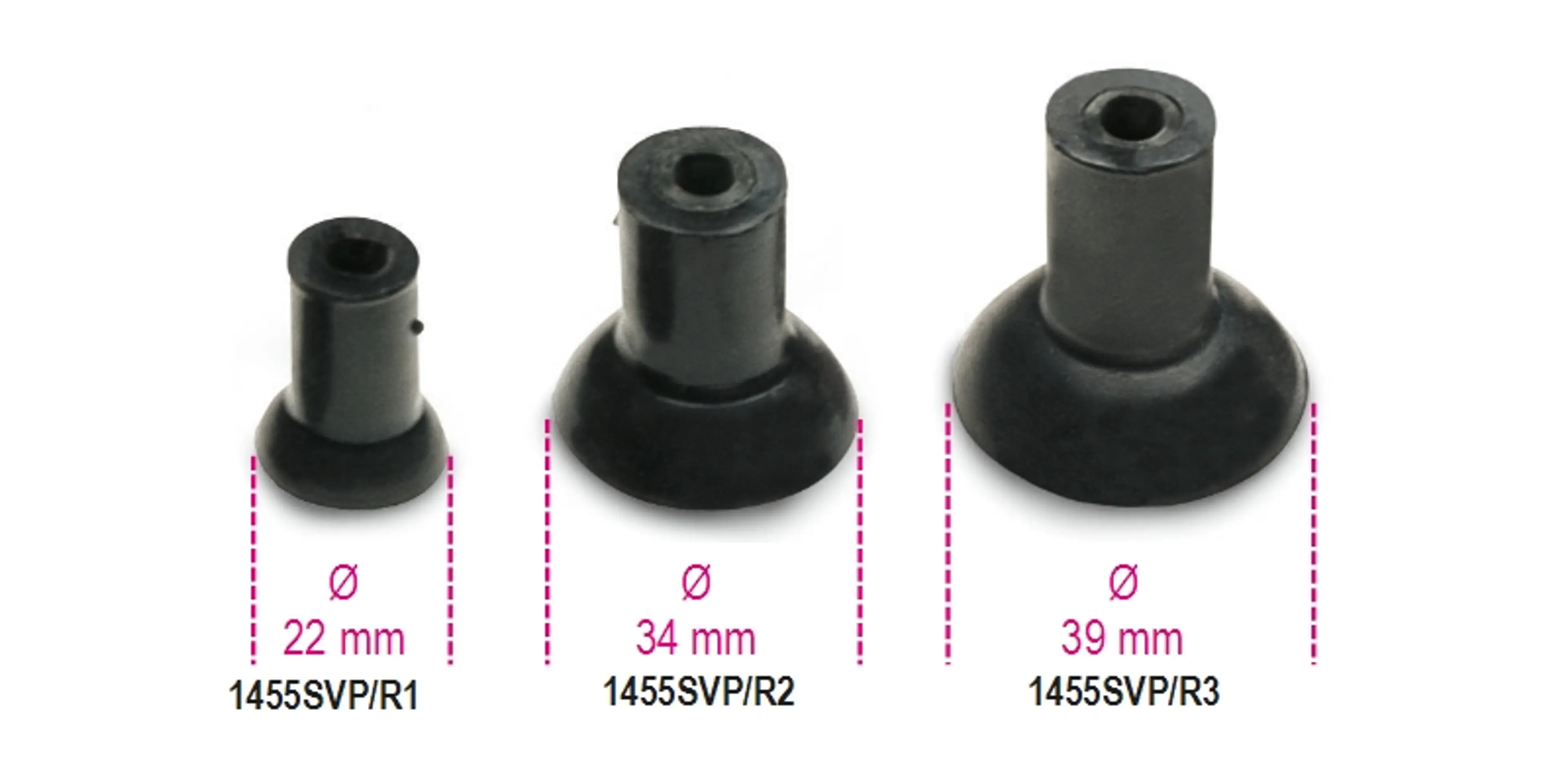 1455SVP/R3-VENTOSAS DE GOMA P. 1455