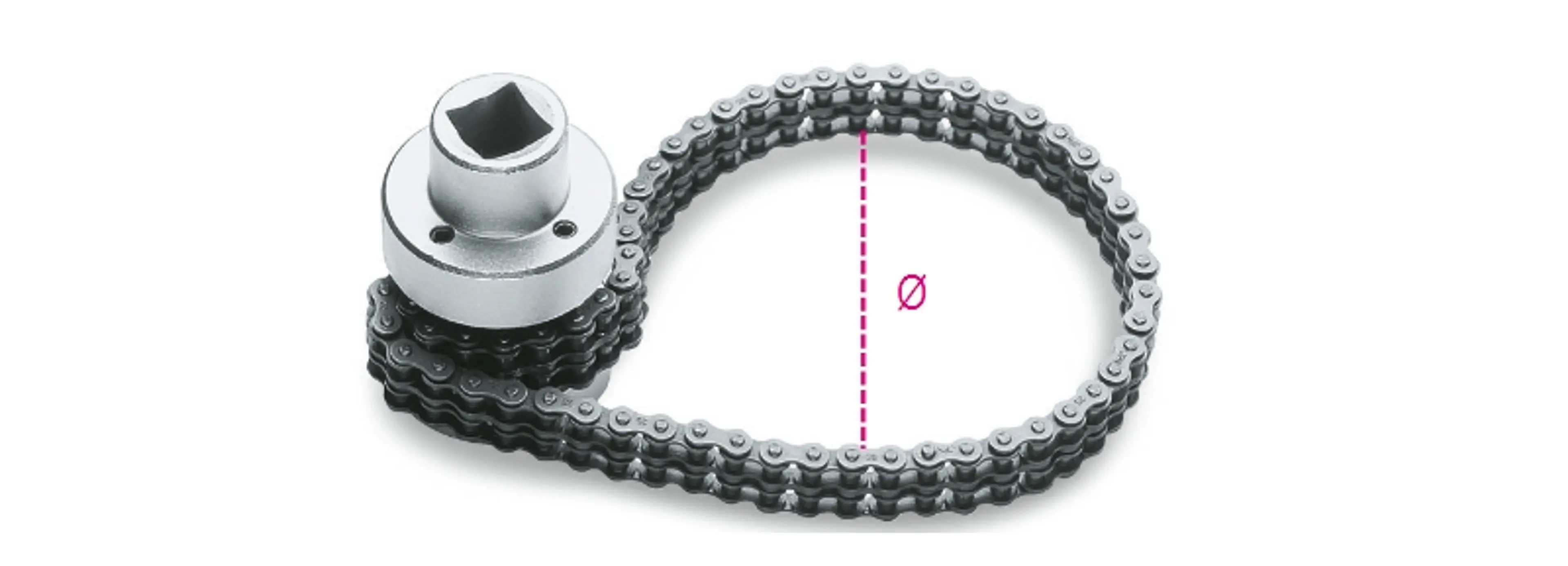 1488/1-LLAVE DE CADENA DOBLE FINA