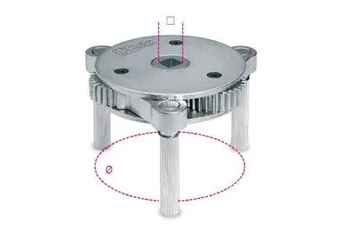 1493/U-LLAVE P. FILTROS ACEITE 3 PA