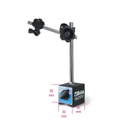 1662SP0-SOPORTE CON BASE MAGN+