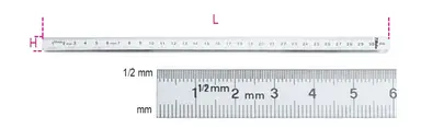 1682 300-REGLAS FLEXIBLES GRADUADAS