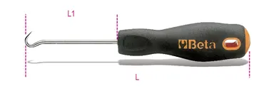 1687U-AGUJA PRECISIÓN DE GARFIO C/M