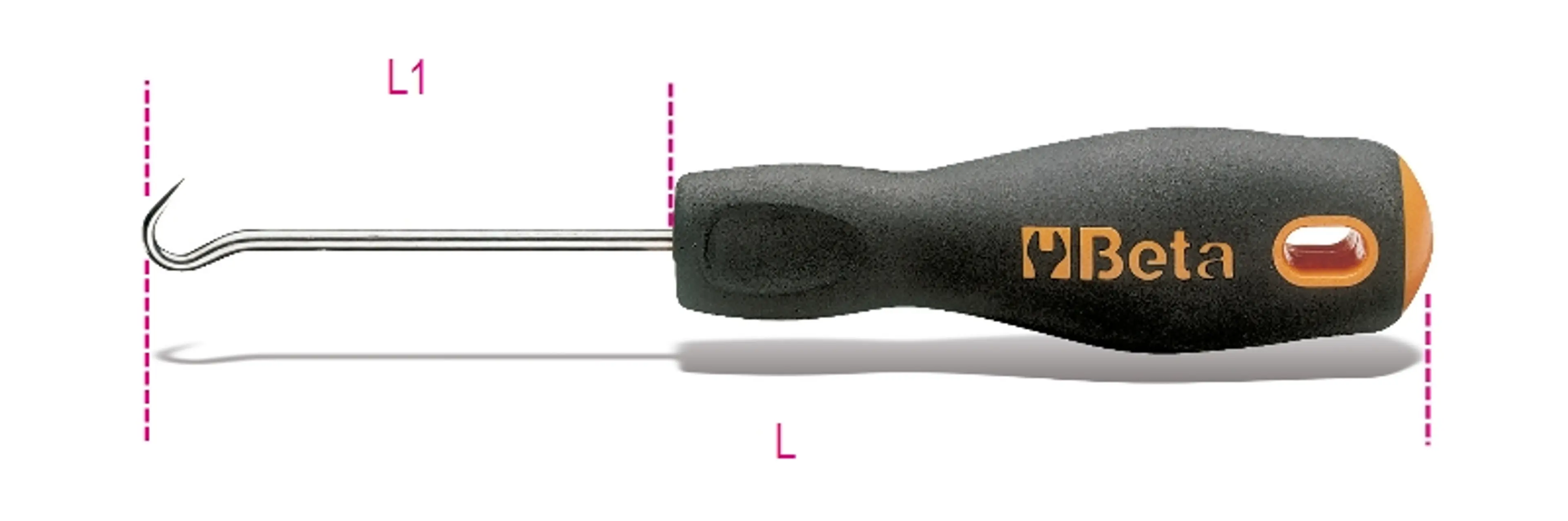 1687U-AGUJA PRECISIÓN DE GARFIO C/M