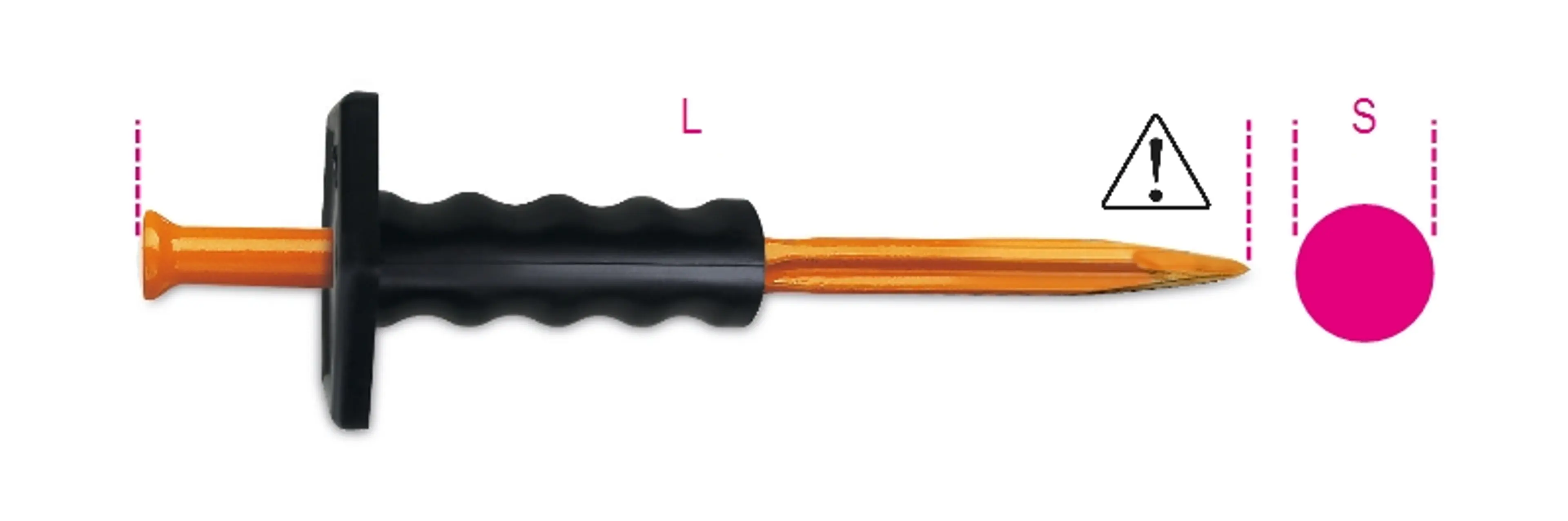 1700N/PM 300-PUNTERO C/ MANGO PROTE