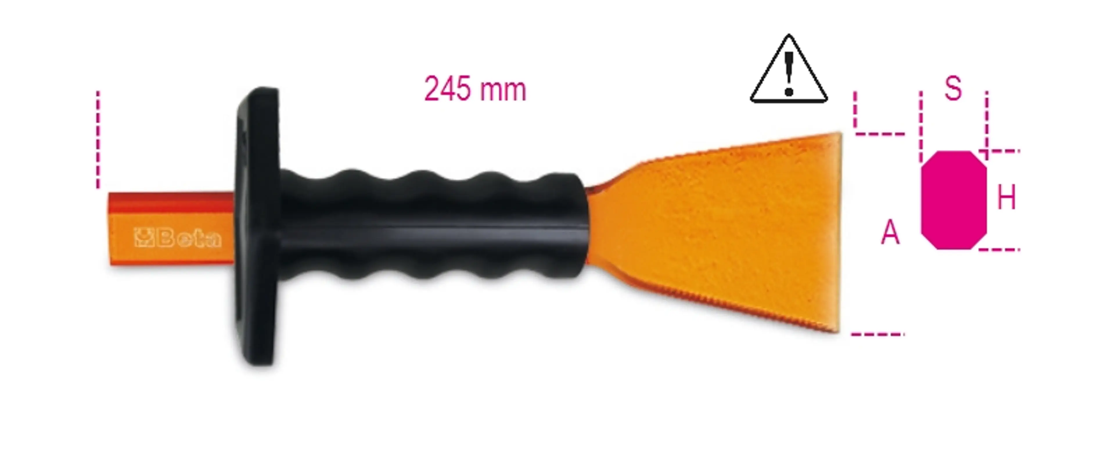 1702N/PM 50-CINCEL CON MANGO PROTEC