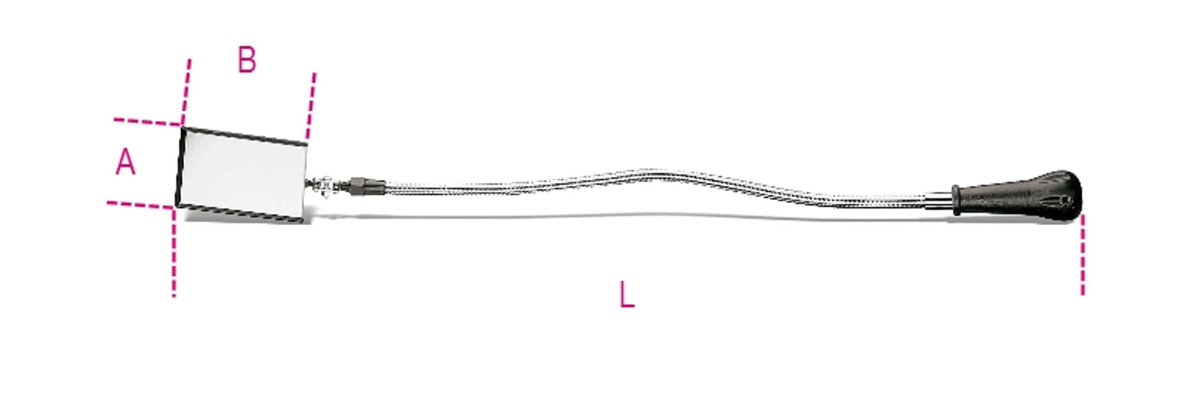 1715FL/A-ESPEJO FLEXIBLE CUADRADO