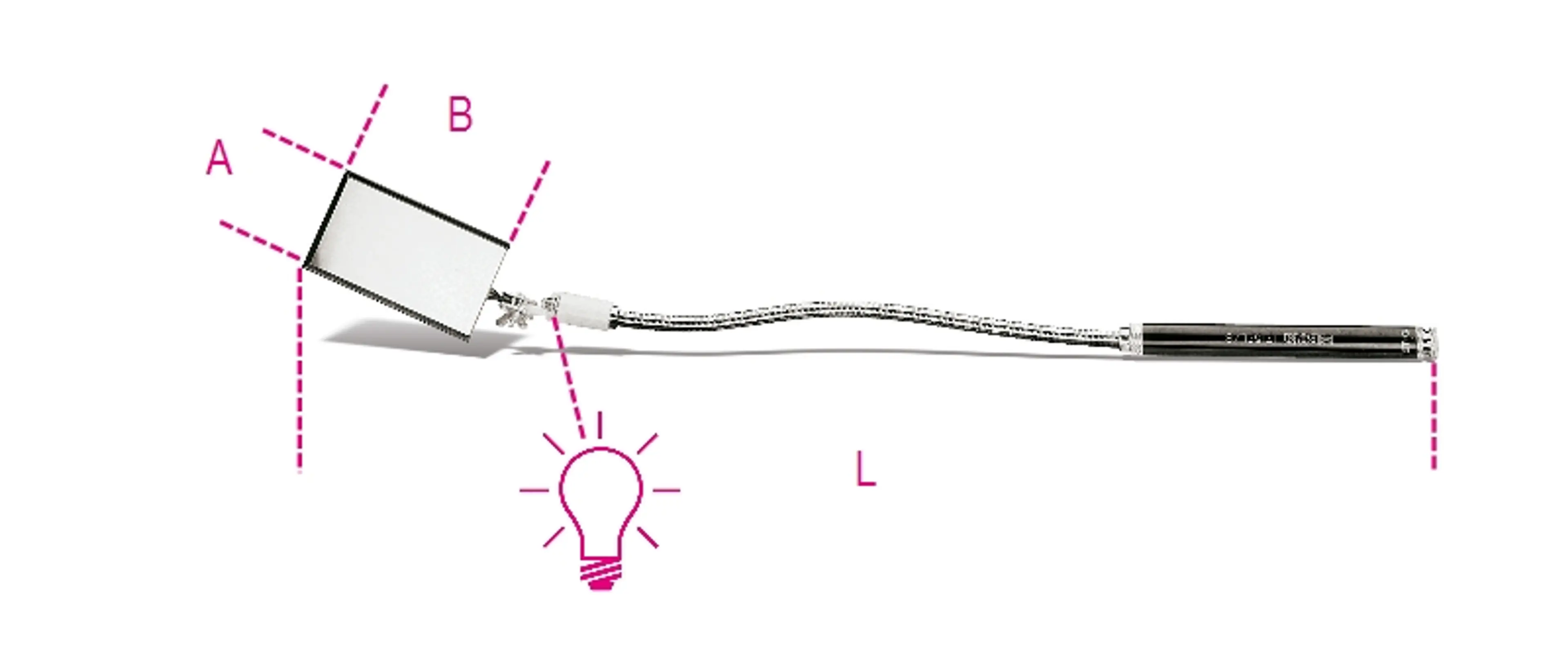 1715FL/B-ESPEJO FLEXIBLE RECTA