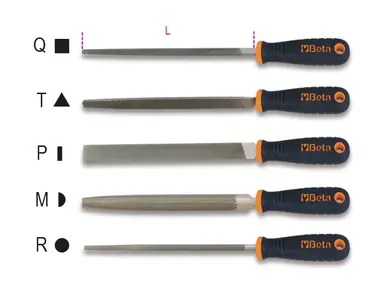 1719BMD10/T-LIMAS TRIANGULARES DE C