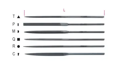 1720D/R-LIMAS AGUJA DIAMANTADAS