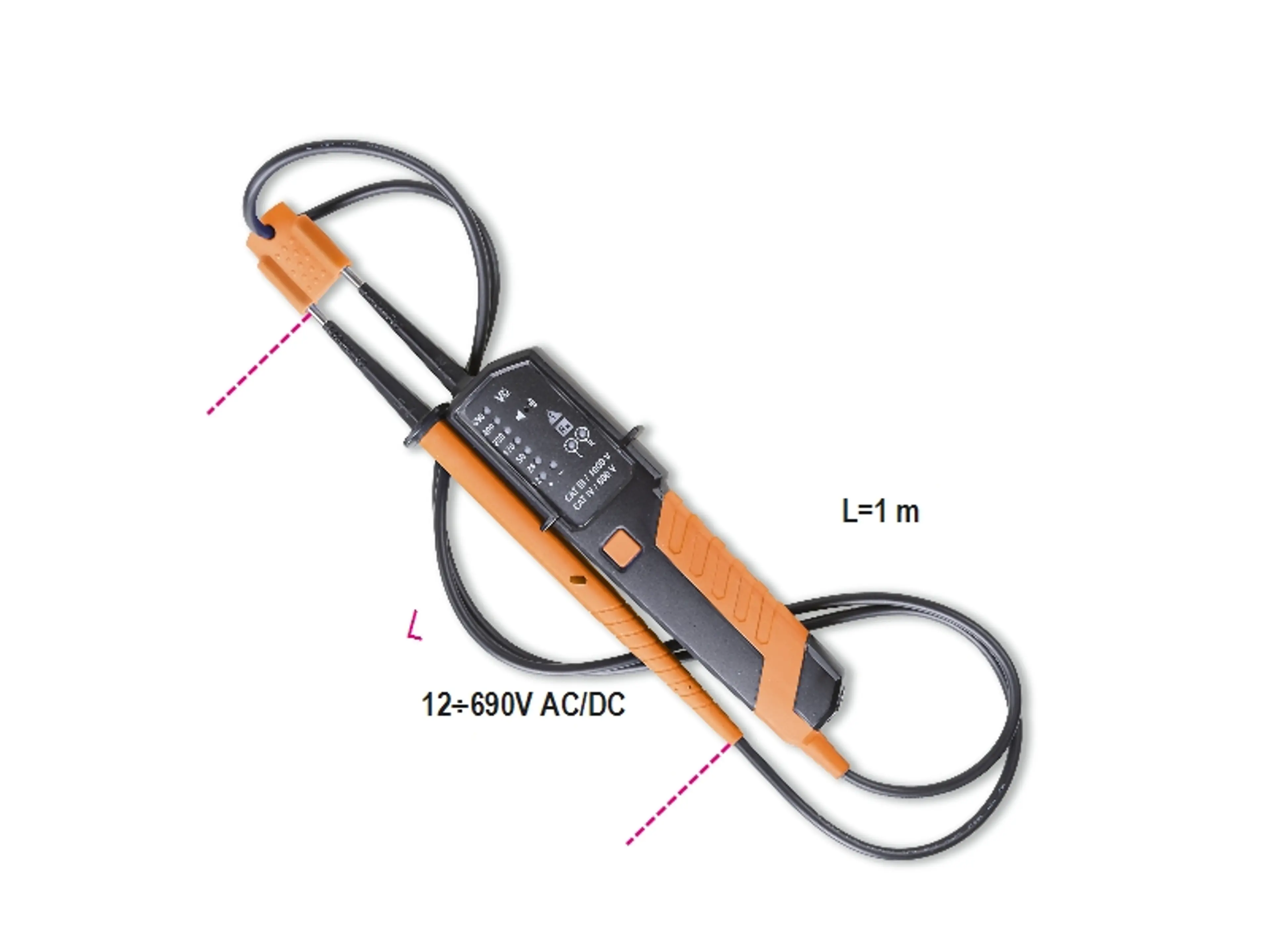 1760PT-TESTER COMB.TENSIÓN Y CONTIN