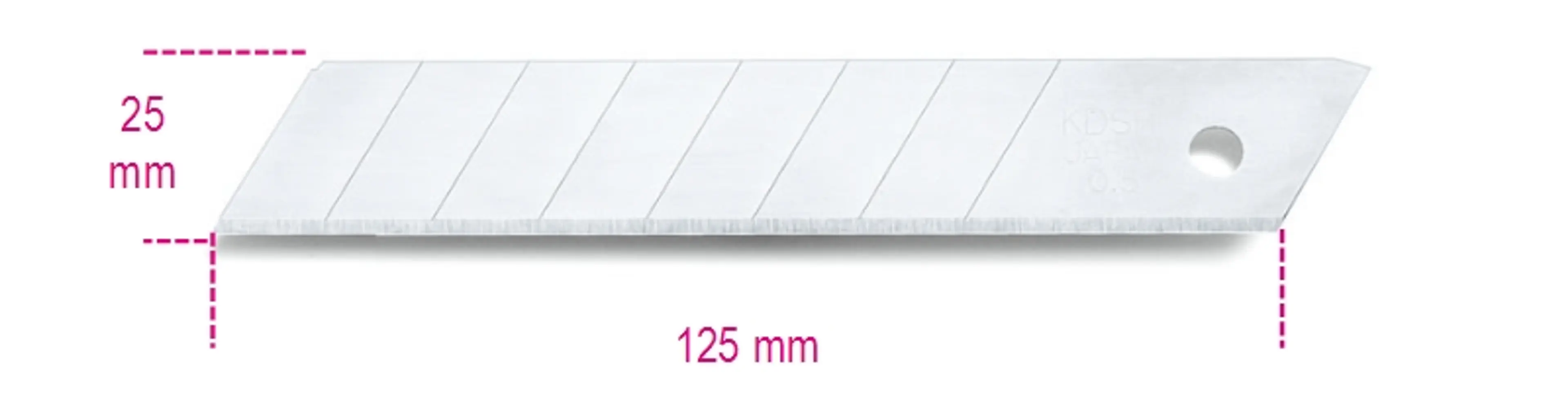 1773RL-10 HOJAS DE SECTORES 25MM 17