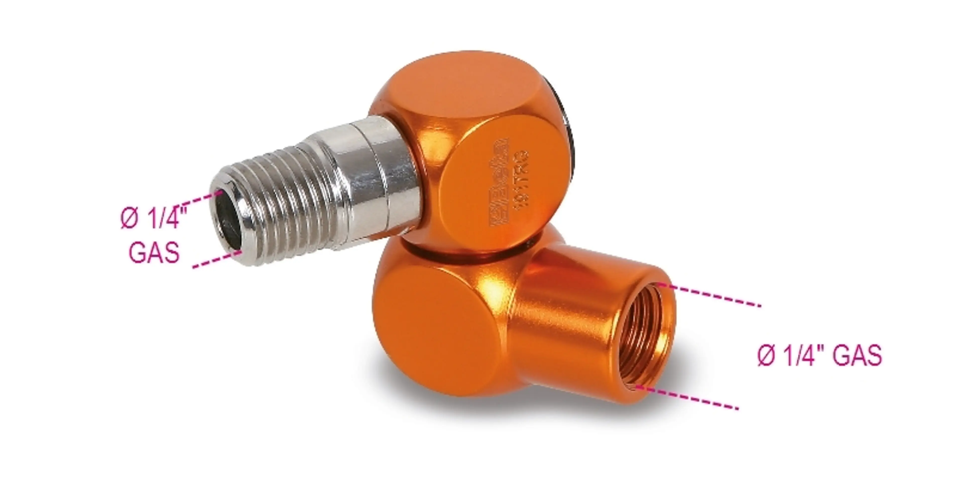 1917RG 1/4-RACOR UNIVERSAL GIRATORI