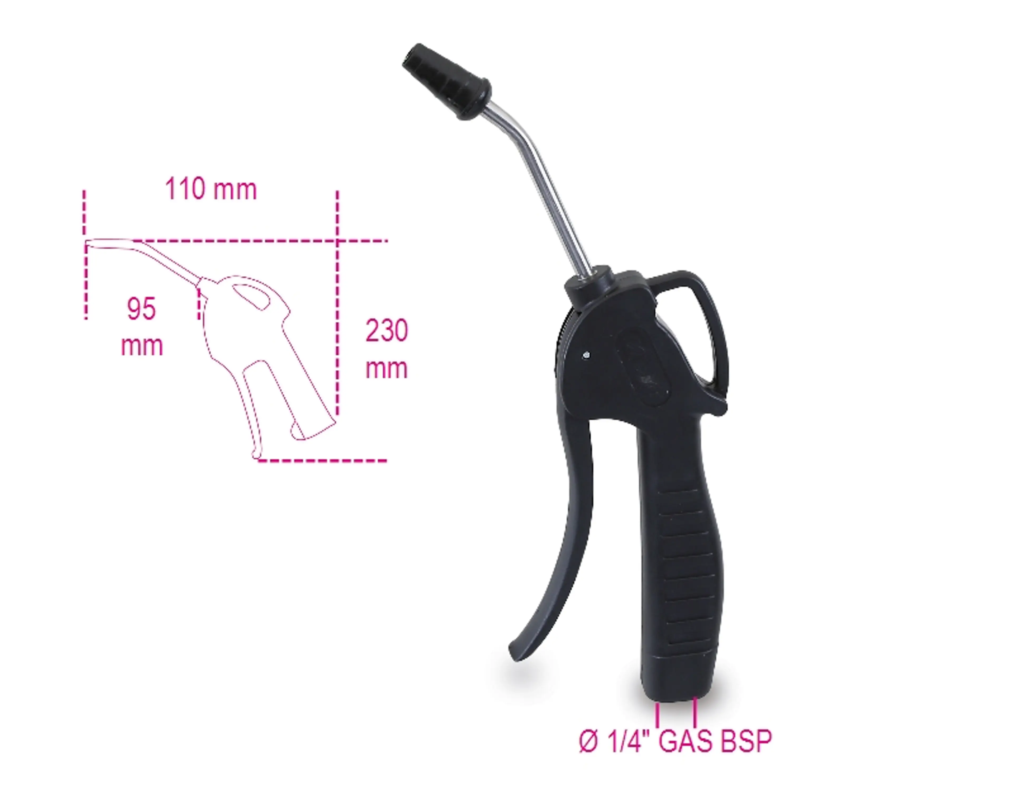 1949F2-PISTOLA DE SOPLADO PROGRESIV