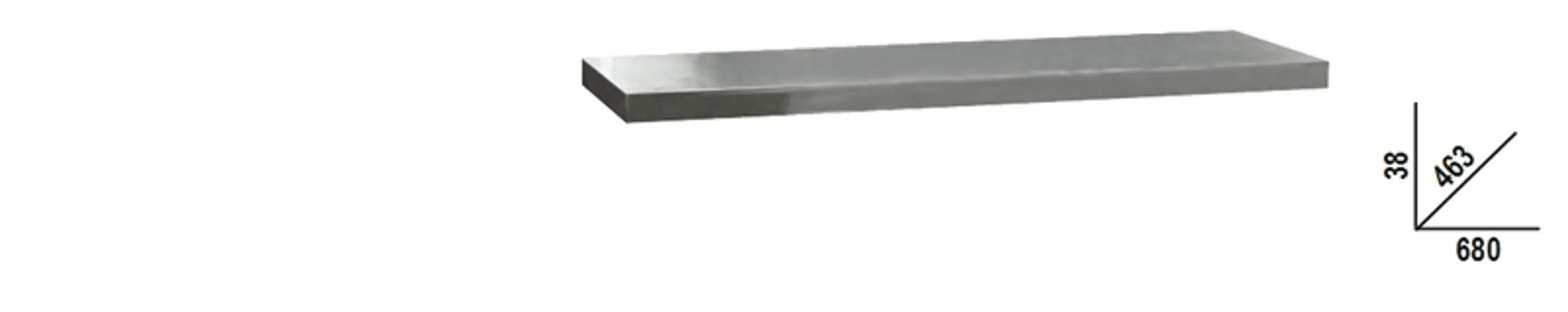 C45PX/1-0,7MT-ENCIMERA EN MDF FORRA