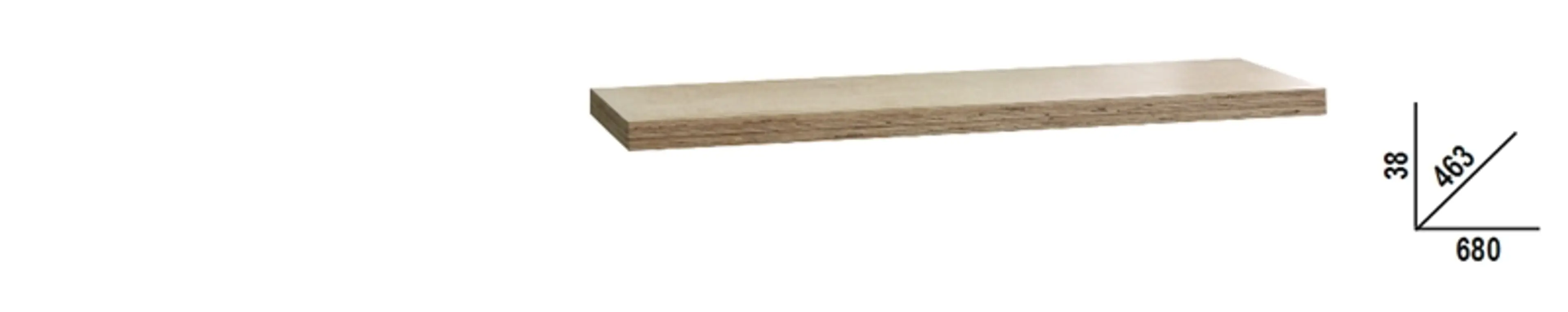 C45PW/1-0,7MT-ENCIMERA DE MADERA