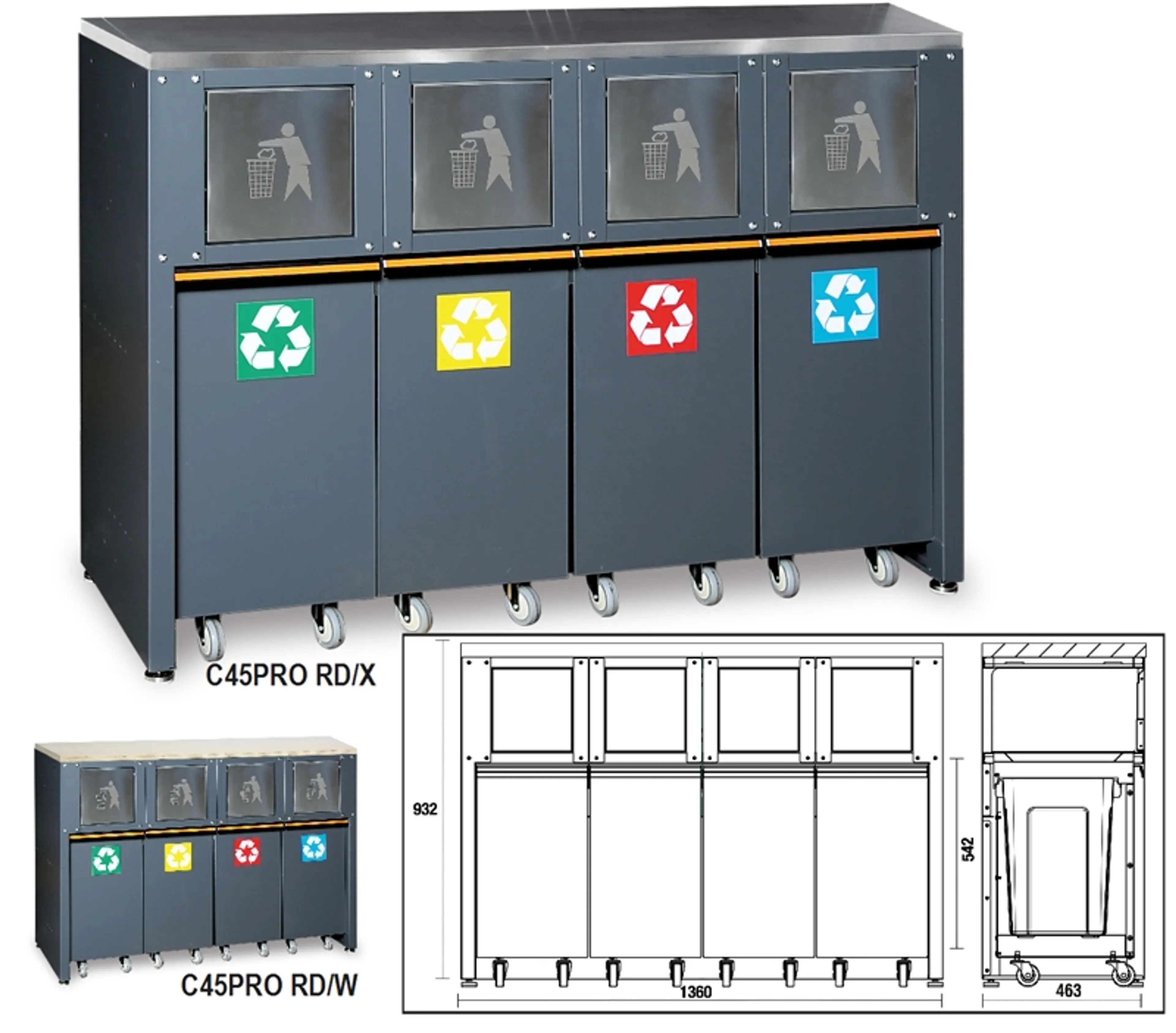 C45PRO RD/X-MÓDULO FIJO SEPARAC.RES