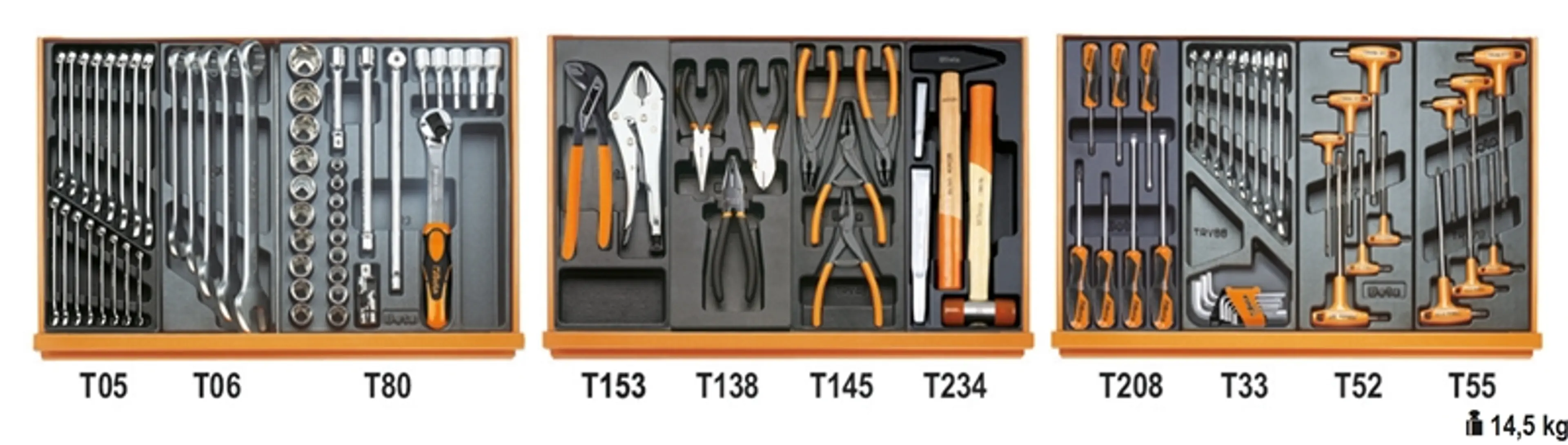 5904VG/2T-SURTIDO DE 99 HERRAMIENTA