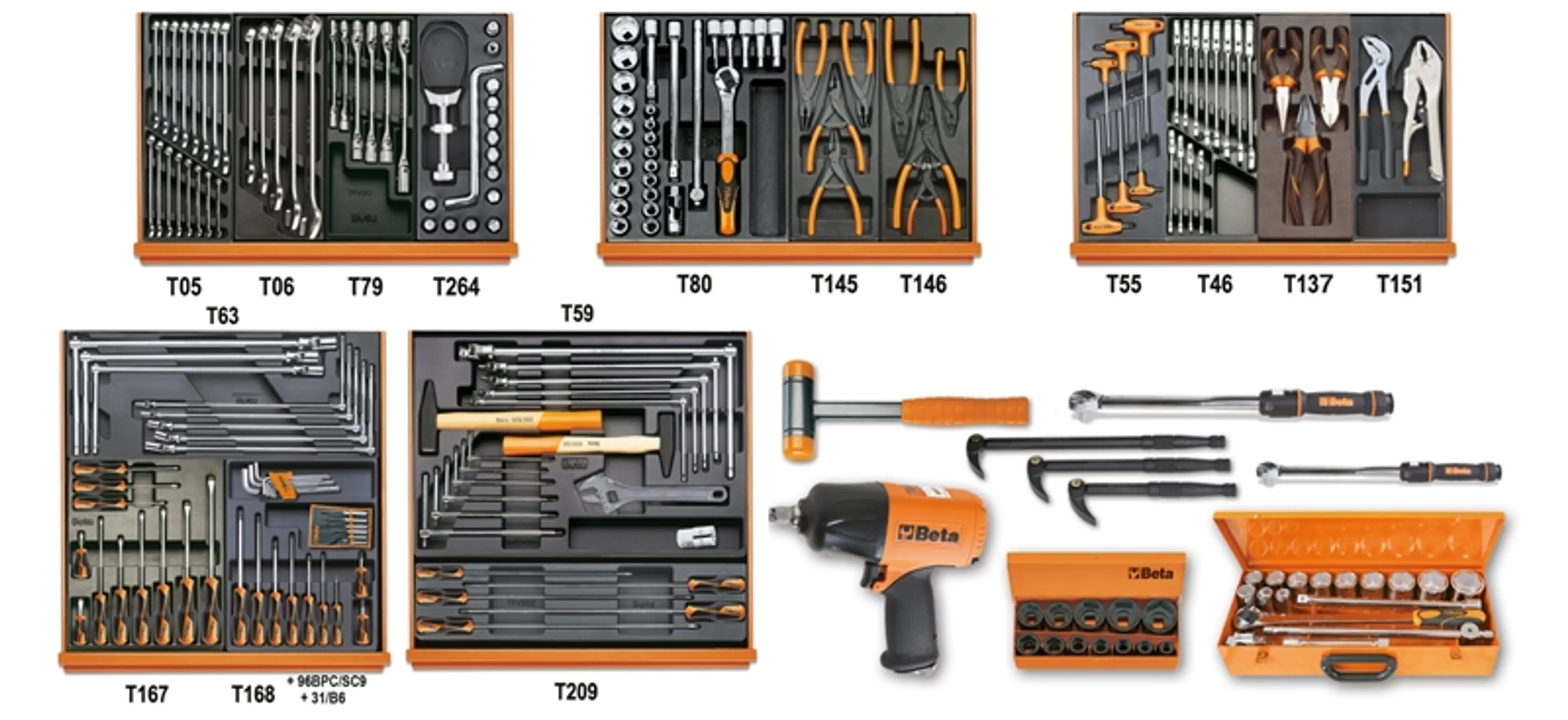 5910VG/3T-SURTIDO DE 202 HERRAMIENT