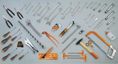 5915VU/3-SURTIDO DE 74 HERRAMIENTAS