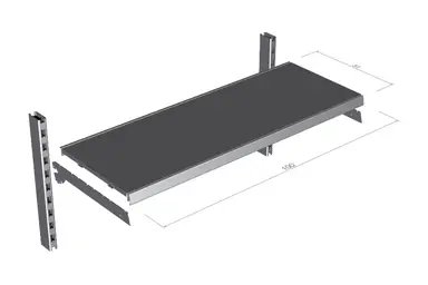 6800RP/100-ESTANTE DE PARED: PROF.3