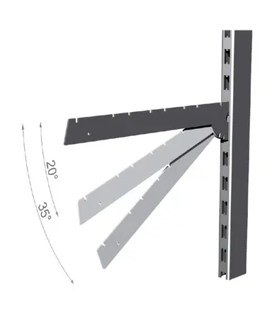 6800GR/37-GANCHO ESTANTE: PROF. 37 