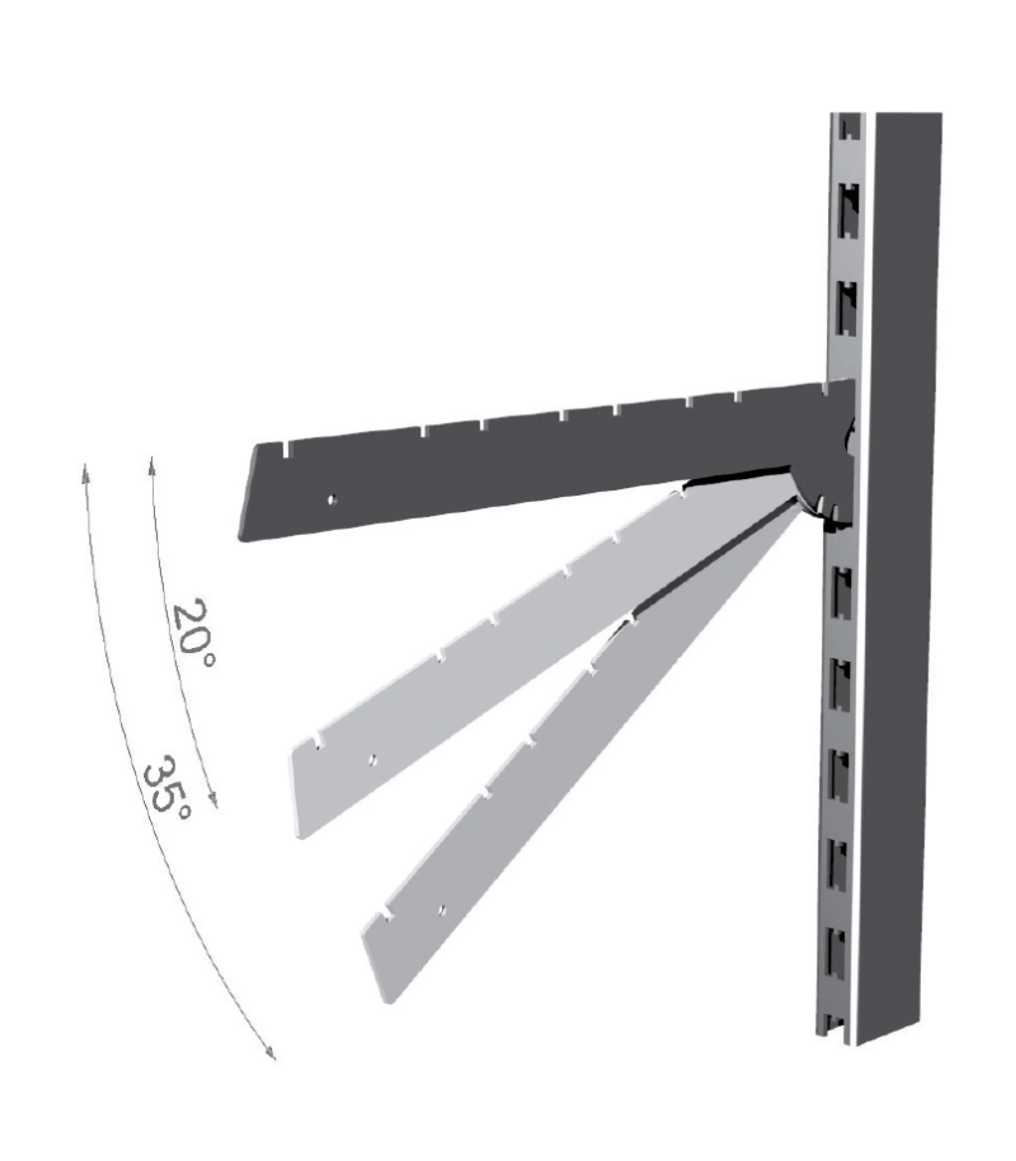 6800GR/37-GANCHO ESTANTE: PROF. 37 