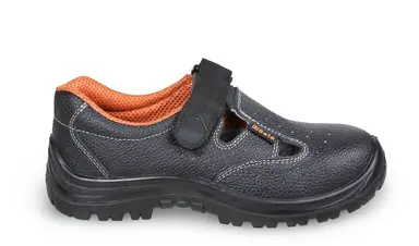 7247BK 46-SANDALIAS DE PIEL PERFORA