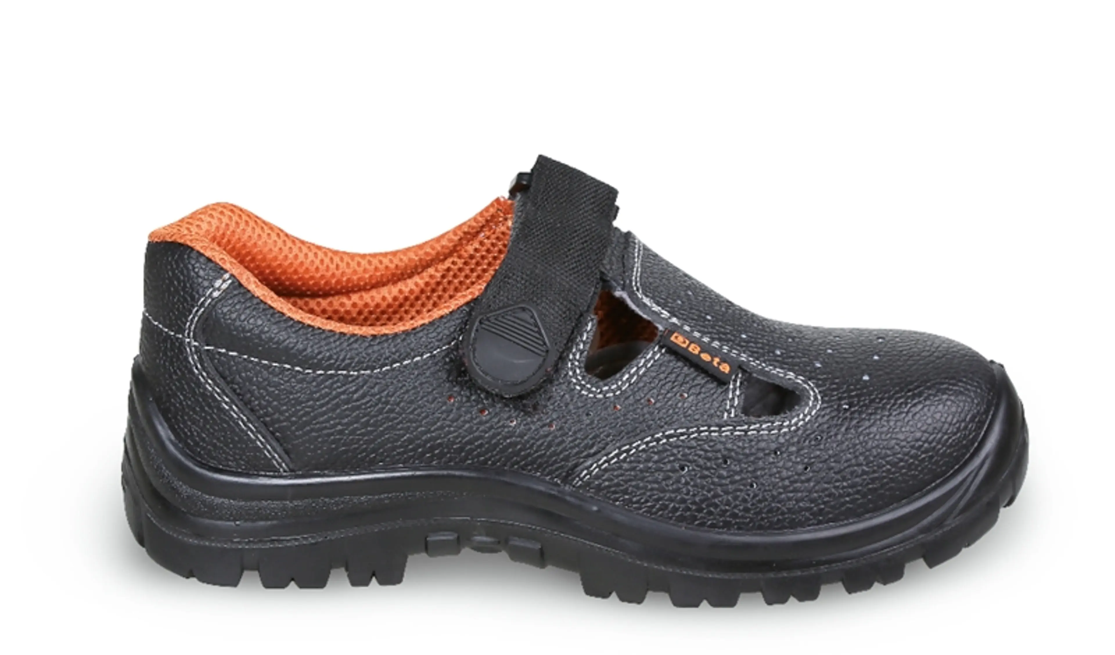 7247BK 47-SANDALIAS DE PIEL PERFORA