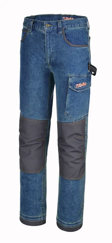 7530 XXL-VAQUEROS DE TRABAJO ELASTI