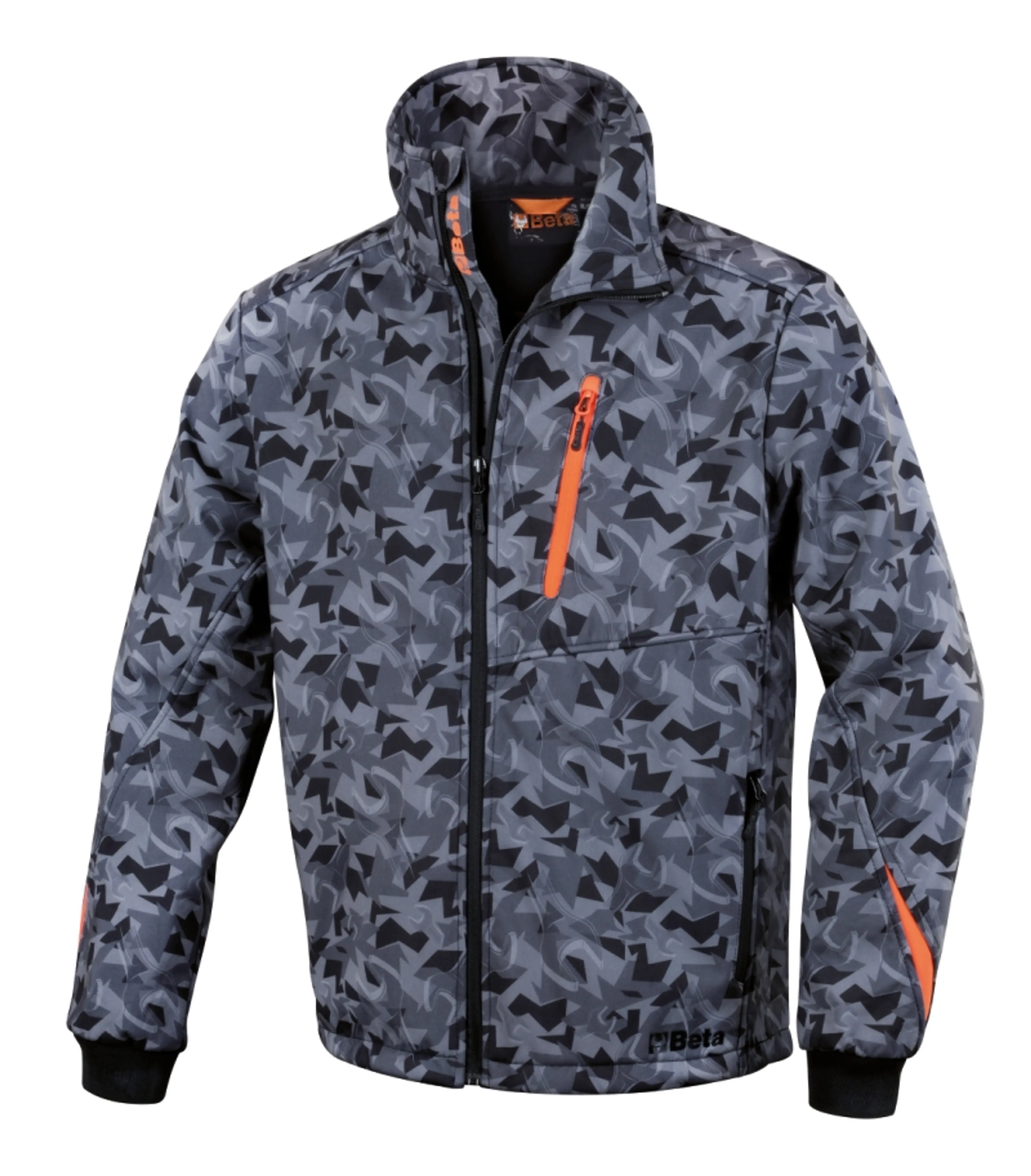 7658CM S-CHAQUETA SOFTSHELL CAMUFLA