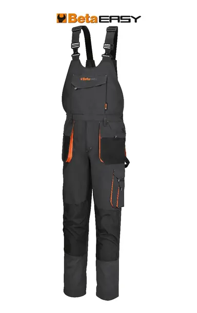 7903G XS-PETO DE TRABAJO, GRIS