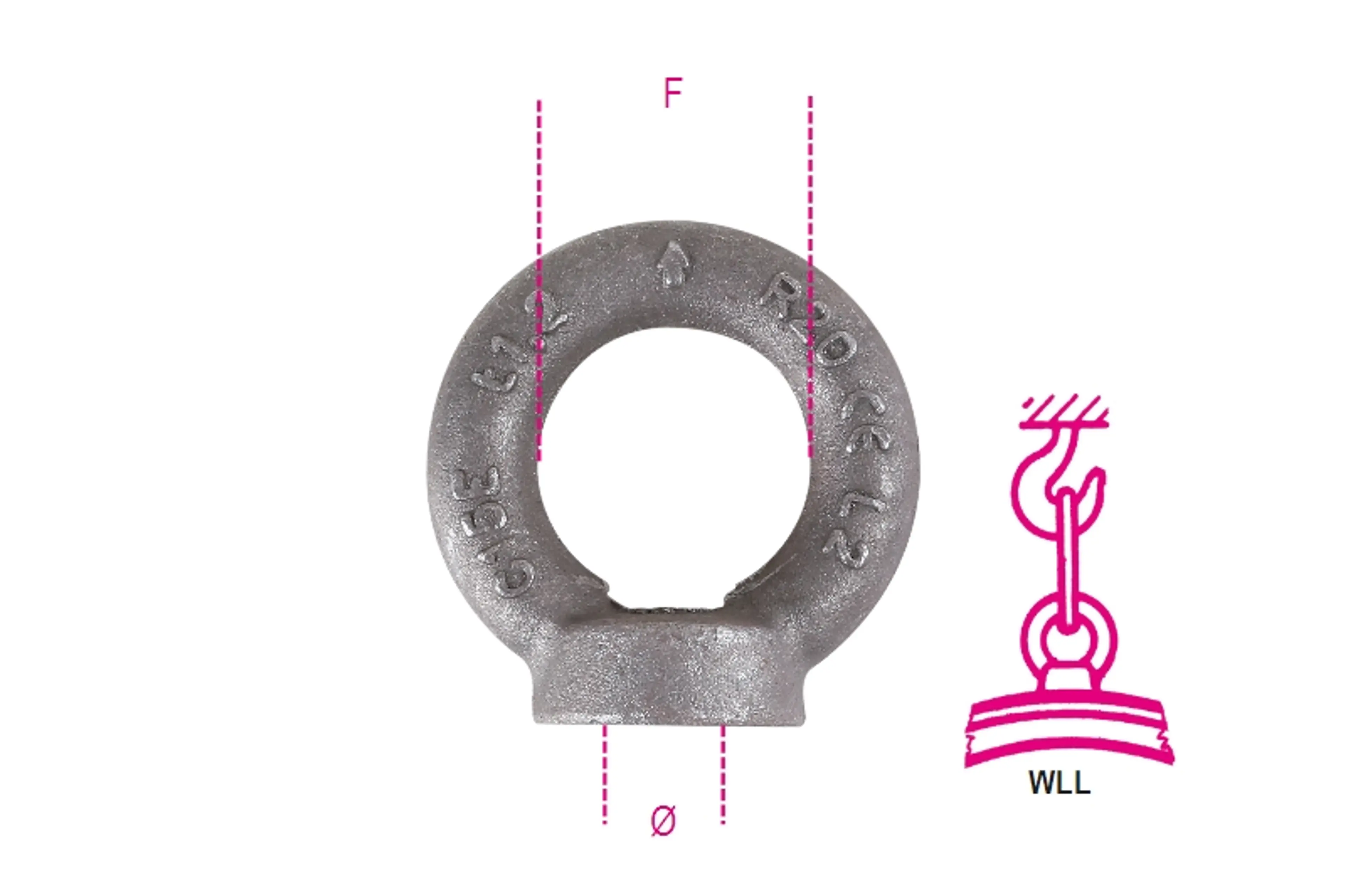 8042EN-K M30-CÁNCAMOS HEMBRA NEGROS