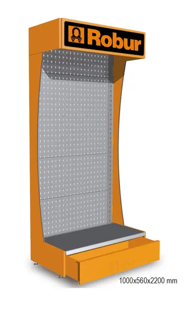 C88R/1-PARED EXPOSITIVA ROBUR VACÍA