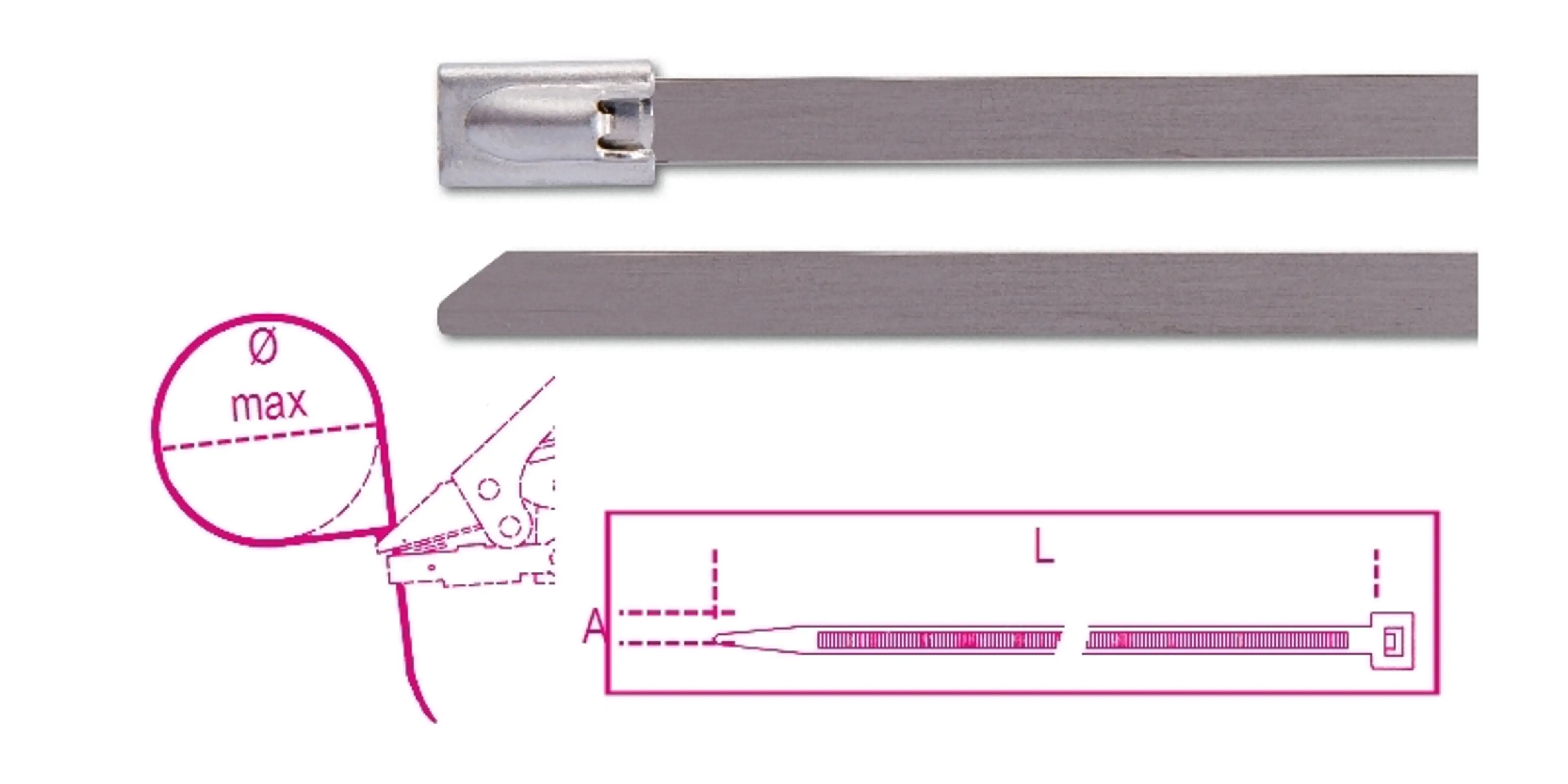 BMS8445-ABRAZADERAS AUTOBLOQUEANT. 