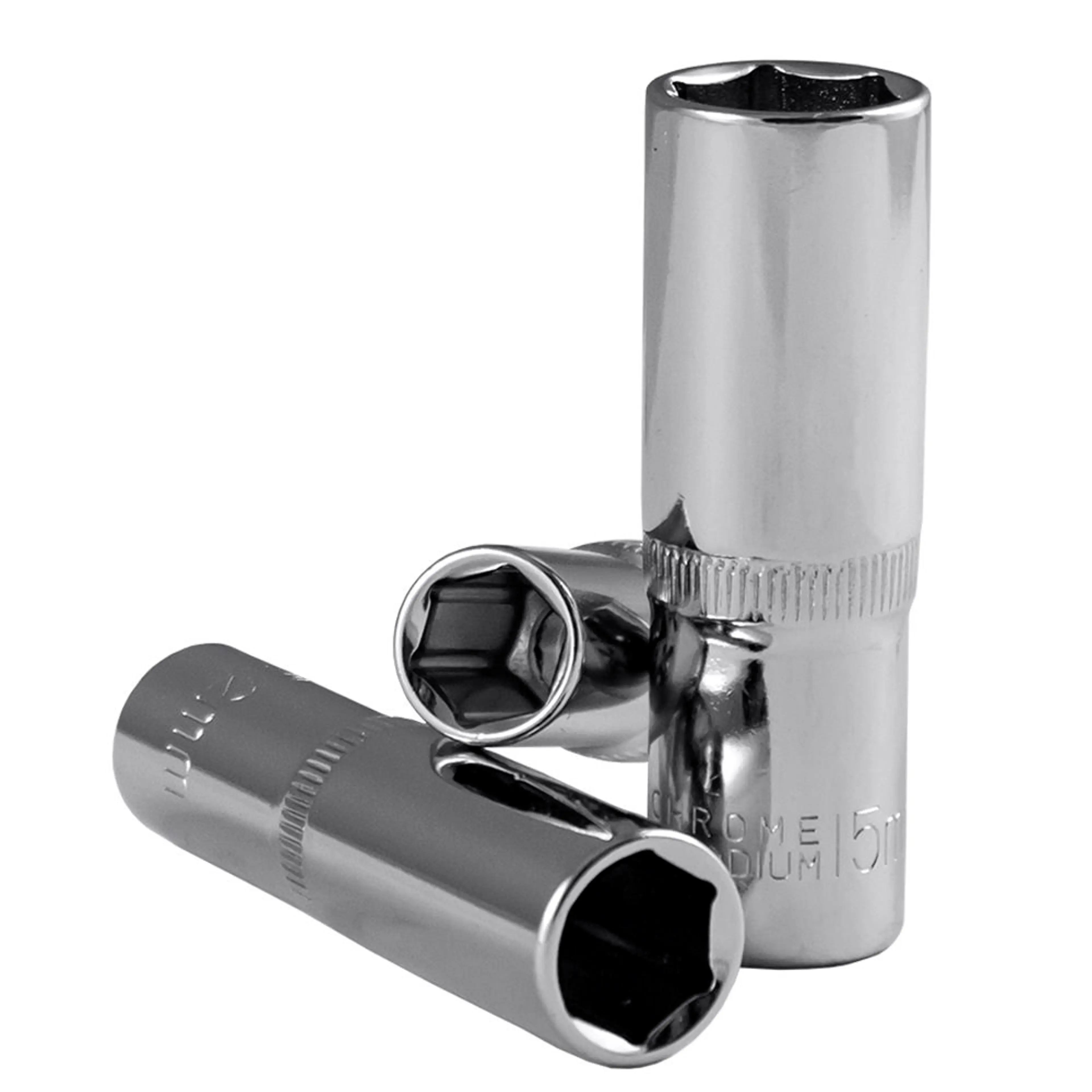 VASO HEX. DE 65MM LARGO,  3/8" DE 1