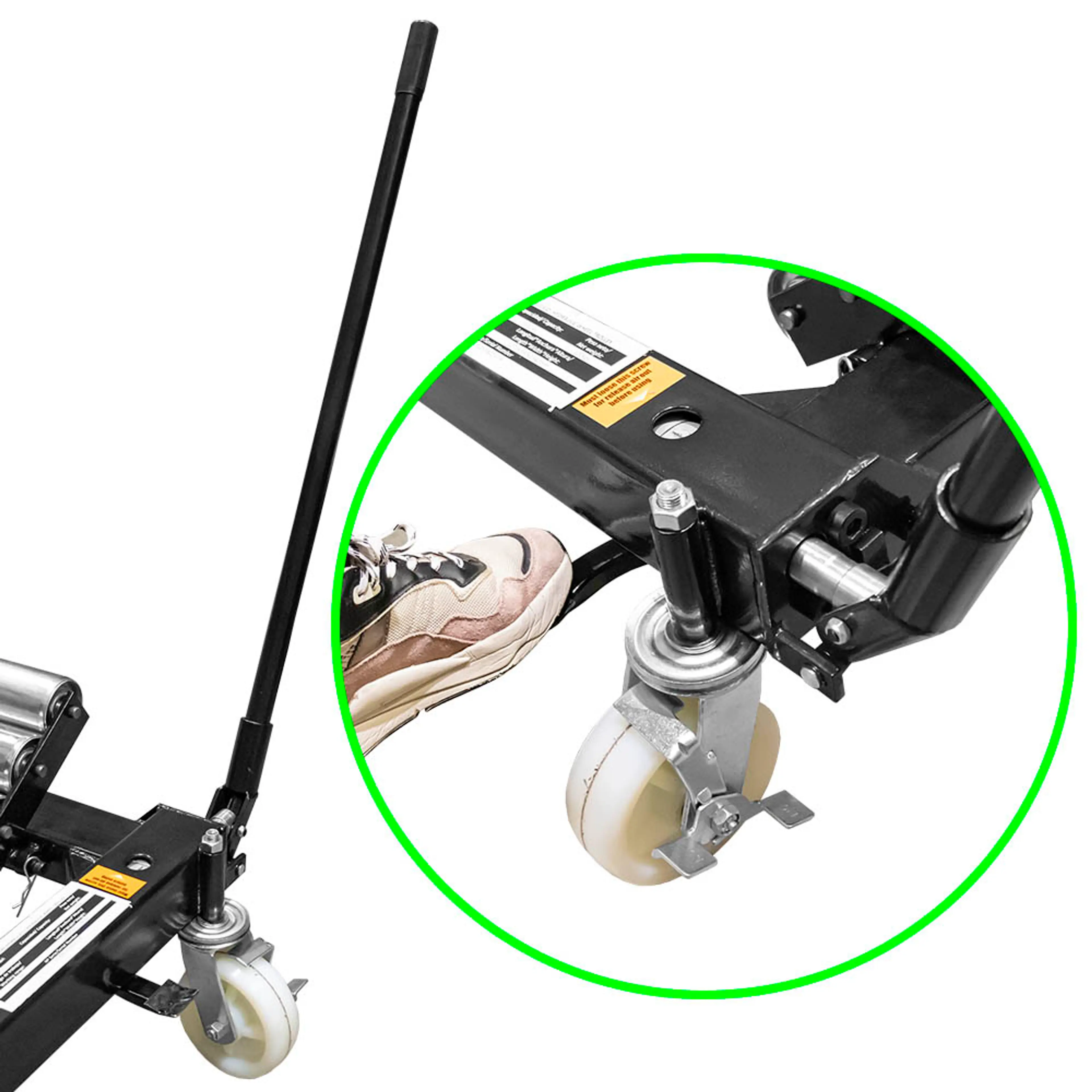 RUEDA GIRATORIA DE RECAMBIO CON FRE