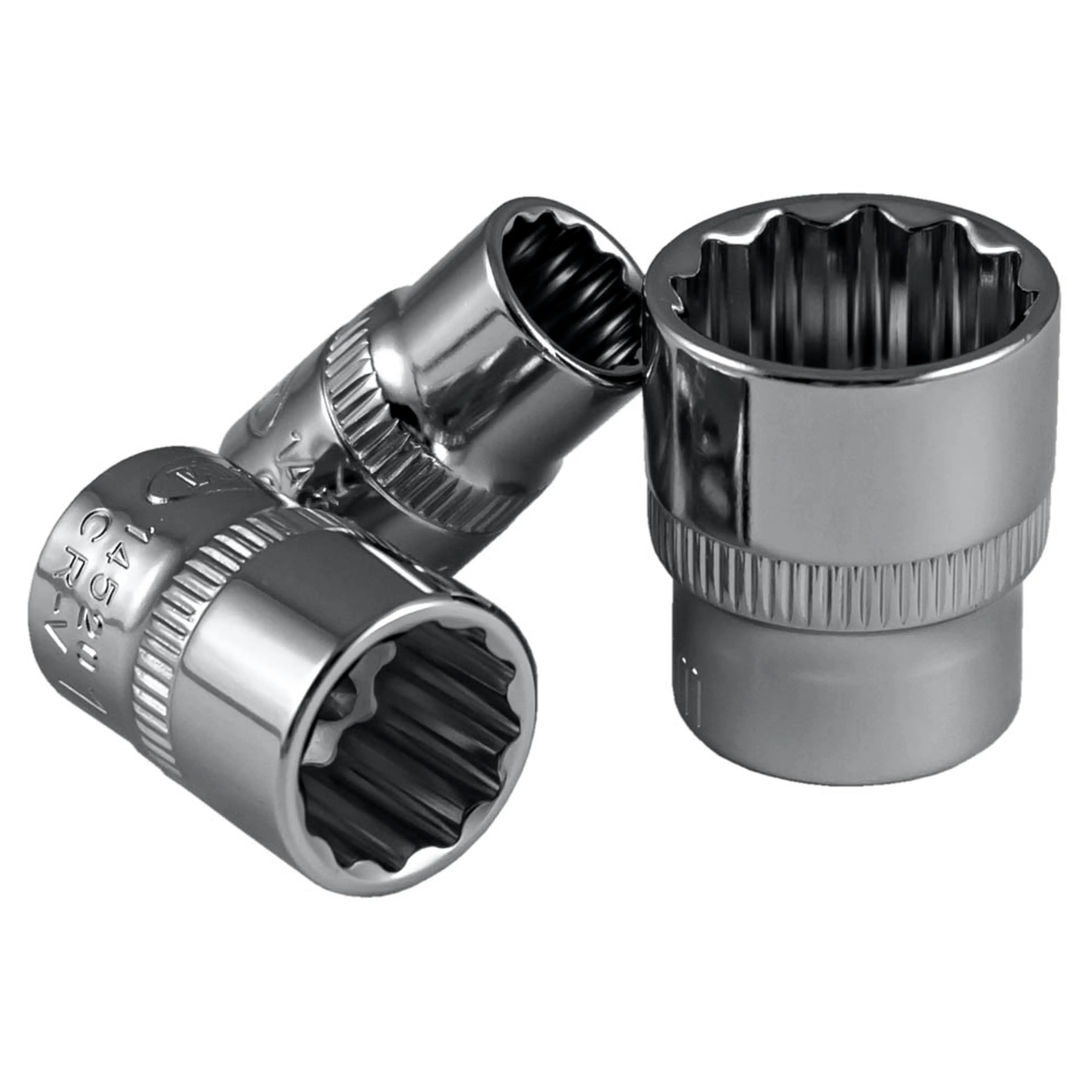 VASO CORTO 12 CANTOS 3/8" DE 10MM -