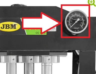 MANOMETRO PARA PRENSA DE 20TON (REF