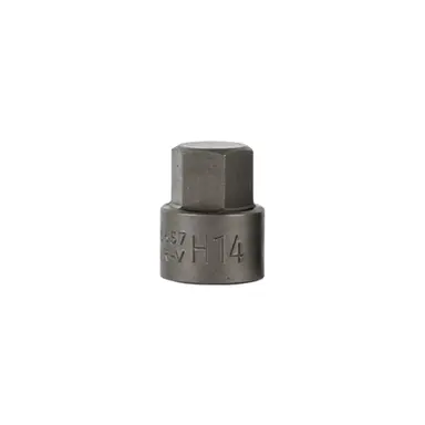 PUNTA HEXAGONAL CORTA 3/8" 14MM (RE