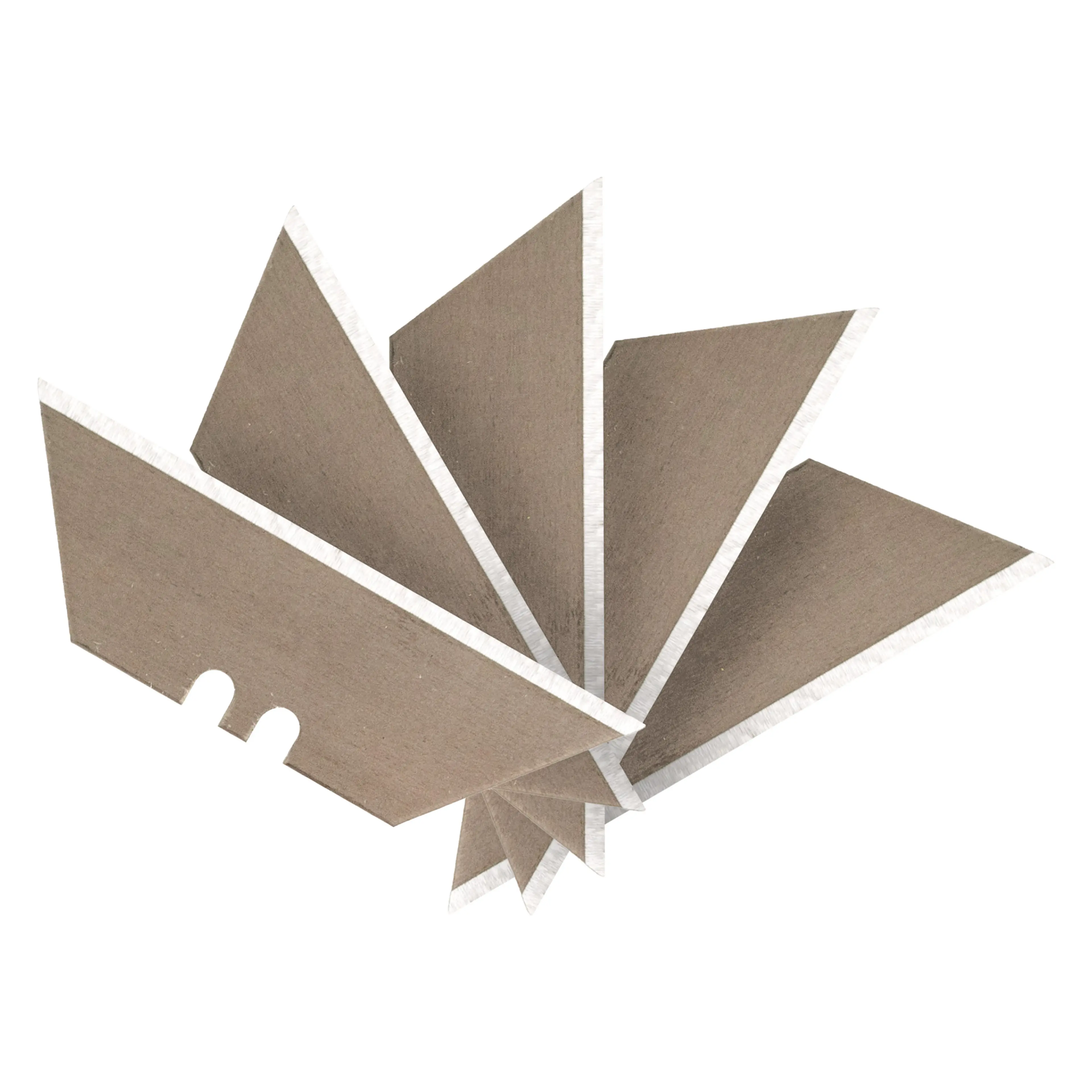 5 CUCHILLAS TRAPEZOIDALES DE 19 MM 