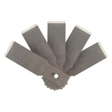 5 CUCHILLAS 12MM RECTAS/ANCHO PARA 