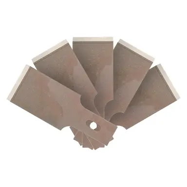 5 CUCHILLAS 16MM RECTAS/ANCHO PARA 